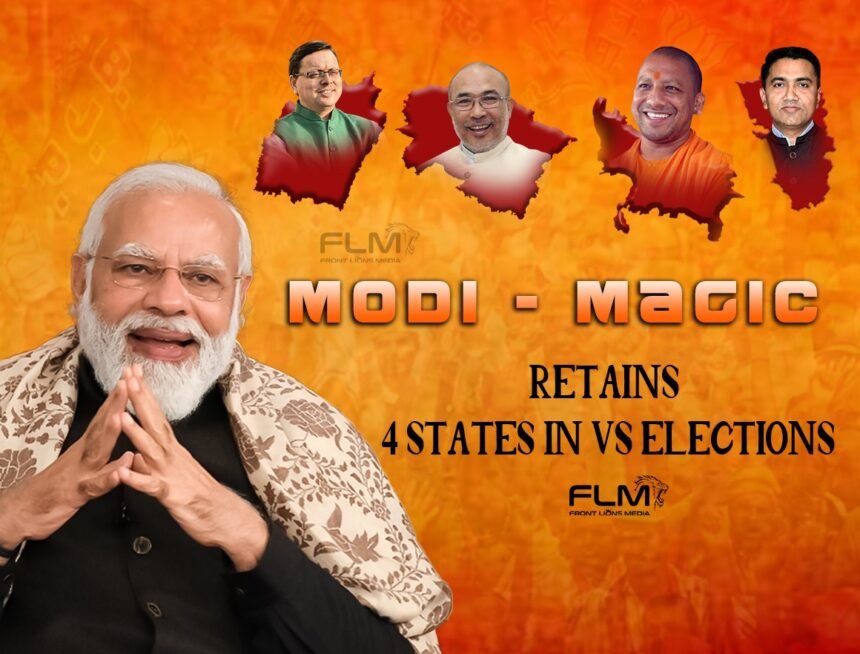 Neither Anti-Incumbency nor the Delusions of the opposition Modi Magic Retains 4 states in VS Elections