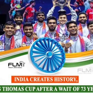 INDIA CREATES HISTORY, WINS THOMAS CUP AFTER A WAIT OF 73 YEARS!