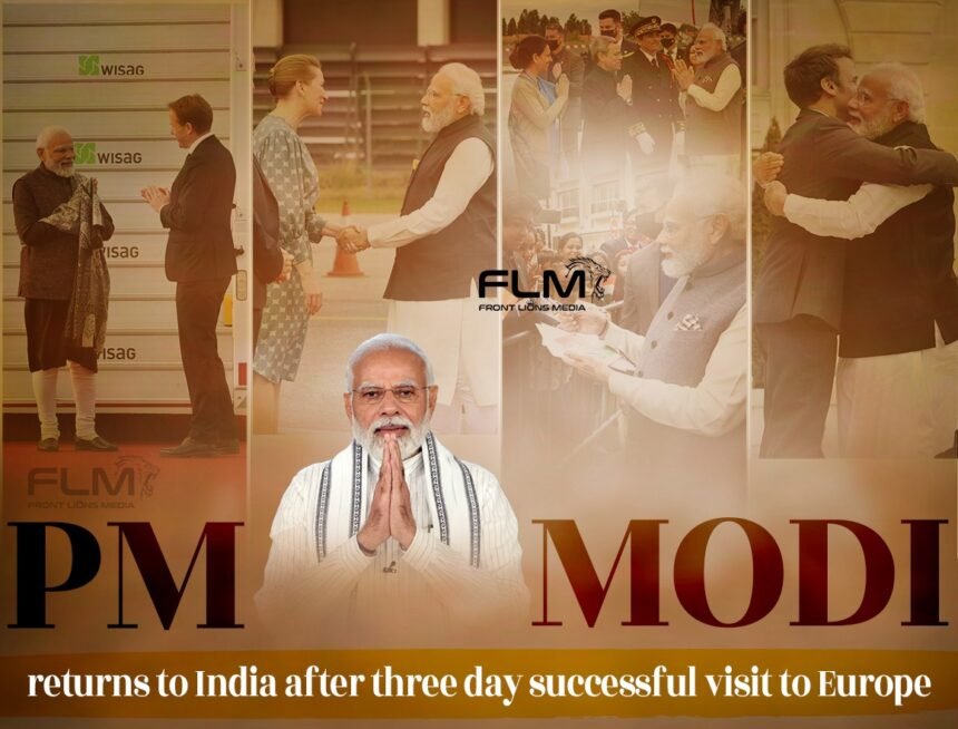 PM Modi three-day successful visit to Europe